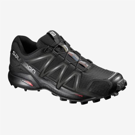 Salomon SPEEDCROSS 4 Mens Trail Running Shoes Black | Salomon South Africa